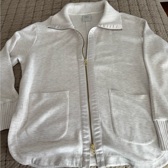 Varley grey Ribbed Collar Jacket, medium - Picture 4 of 7